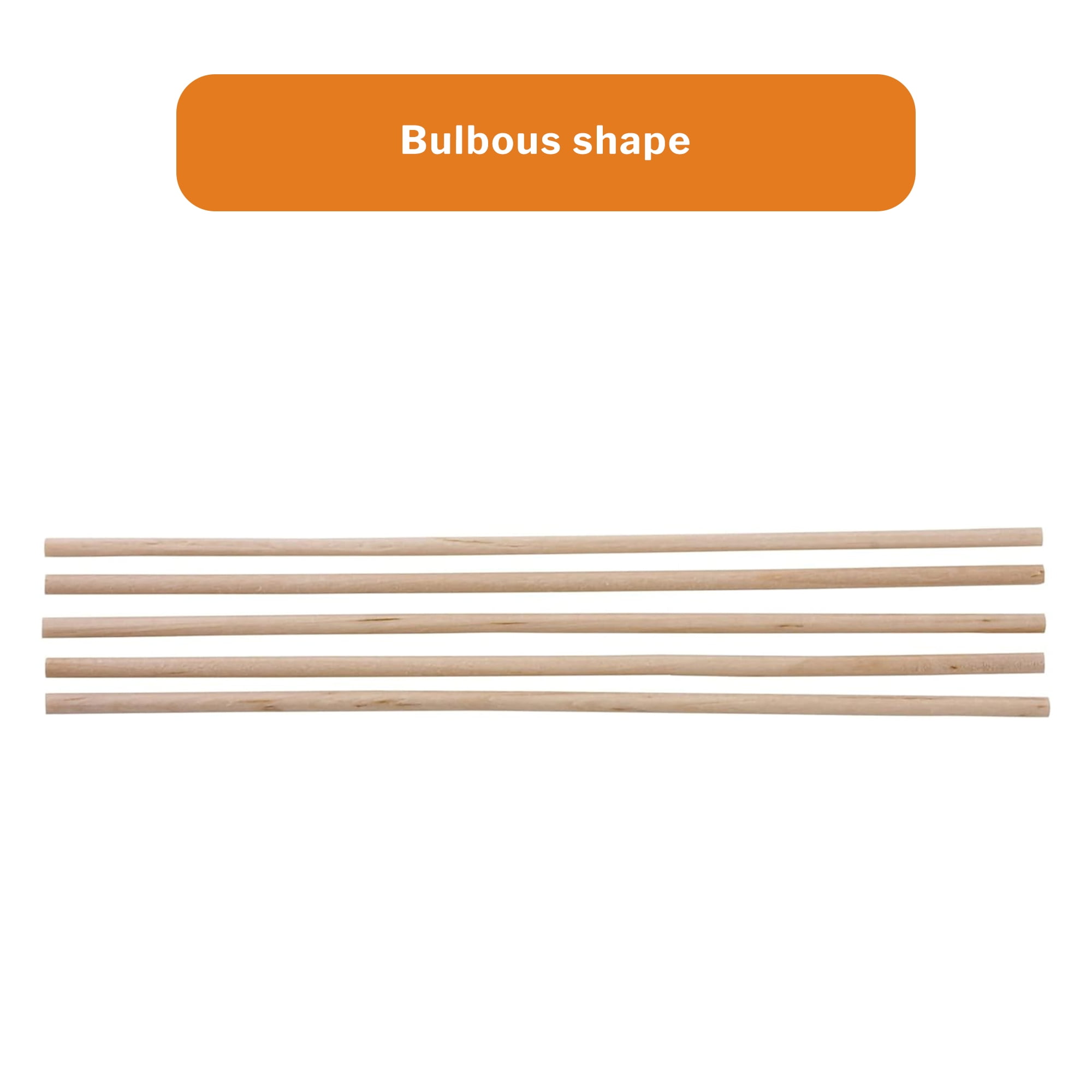 McKesson Wooden Applicator Sticks, Non-Sterile - Single Use, 6 in Long, 1000 Count, 20 Packs, 20000 Total