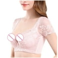 thumbnail image 3 of Bras for Women GaThRRgYP Women's Underwear Lace Half-Sleeved Bra Sexy Lingerie Anti-Sagging Lingerie, 3 of 5