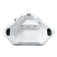 thumbnail image 3 of Whirlpool Bathtub 59″ X 59″ hot tub 10 water jets – Marbella, 3 of 6