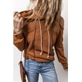 thumbnail image 4 of Casuashion Vogue Cold Shoulder Drawstring Hoodie - Chic & Comfy, S-XL Sizes!, 4 of 8