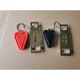 thumbnail image 5 of Cerradura de puerta portátil, cerraduras de puerta de hotel para viajeros de metal, prevención de entrada no autorizada, elementos esenciales para apartamentos, seguridad en el hogar, elementos esenciales para viajes Rojo Verde MX-0130102FYD, 5 of 5