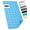 Clear Blue, variant on HITSLAM Bath Tub Shower Mat,35"x16" Washable Bathtub Mats,Suction Cups and Drain Holes to Keep Tubs Clean,Clear