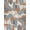 Blue Orange Gray, Pattern 1, variant on ODIKA 8'x10' Washable Area Rug Non-Slip Chair-Friendly Mat Front Fluid Door Subtle Drifting Motifs Bedside Beige Ru Skid for Dining Room, Large Office, Lounge