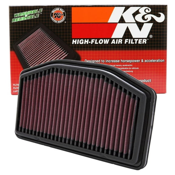 K&N Engine Air Filter: High Performance, Premium, Powersport Air Filter: 2009-2014 YAMAHA (YZF R1, YZF R1 LE) YA-1009