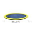 150CMPVC Pet Spray Mat Outdoor Non Slip Splashing Mat Dog Swimming Bath