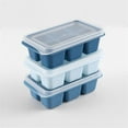 thumbnail image 7 of Ice Tray, Ice Trays Rubber, Ice Cube Trays Extra Large Ice Cube Tray with Lid | Silicone Trays for Freezer Makes 6 Square Whiskey Cocktails or Food Storage, 7 of 7
