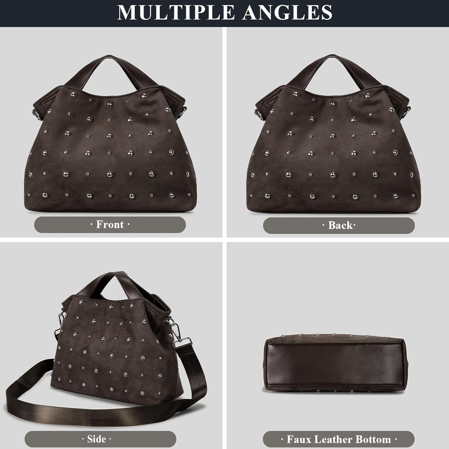 Kwuty Quilted Tote Bag for Women, Soft Puffer Bag Lightweight Trendy Crossbody Bags Purse with Long Shoulder Strap