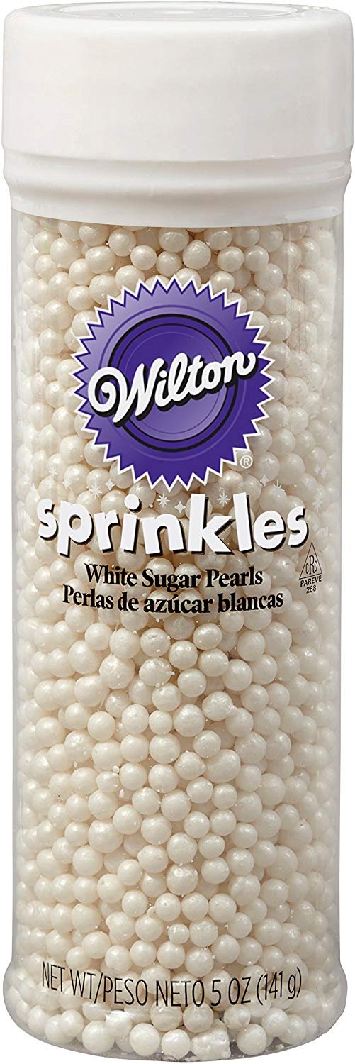 Wilton Sugar Pearl Sprinkles, Pearls for Cakes and Icing Decoration, 5 oz., White - image 2 of 8