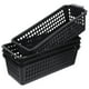 thumbnail image 3 of 4pcs Cesta de almacenamiento de plástico Organizador de escritorio Organizador de canasta Cesta de plástico Bins de almacenamiento, 3 of 4