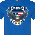 thumbnail image 4 of Inktastic America with Eagle Shield and Banner T-Shirt, 4 of 5