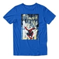 thumbnail image 2 of Marvel Spider-Man Brand New Day Men's Spidey Night Swing T-Shirt (Royal, S-XXXL), 2 of 4
