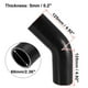thumbnail image 3 of Manguera de silicona Unique Bargains 60mm 2.36 ID 45 grados Coche Reductor Tubo negro, 3 of 6