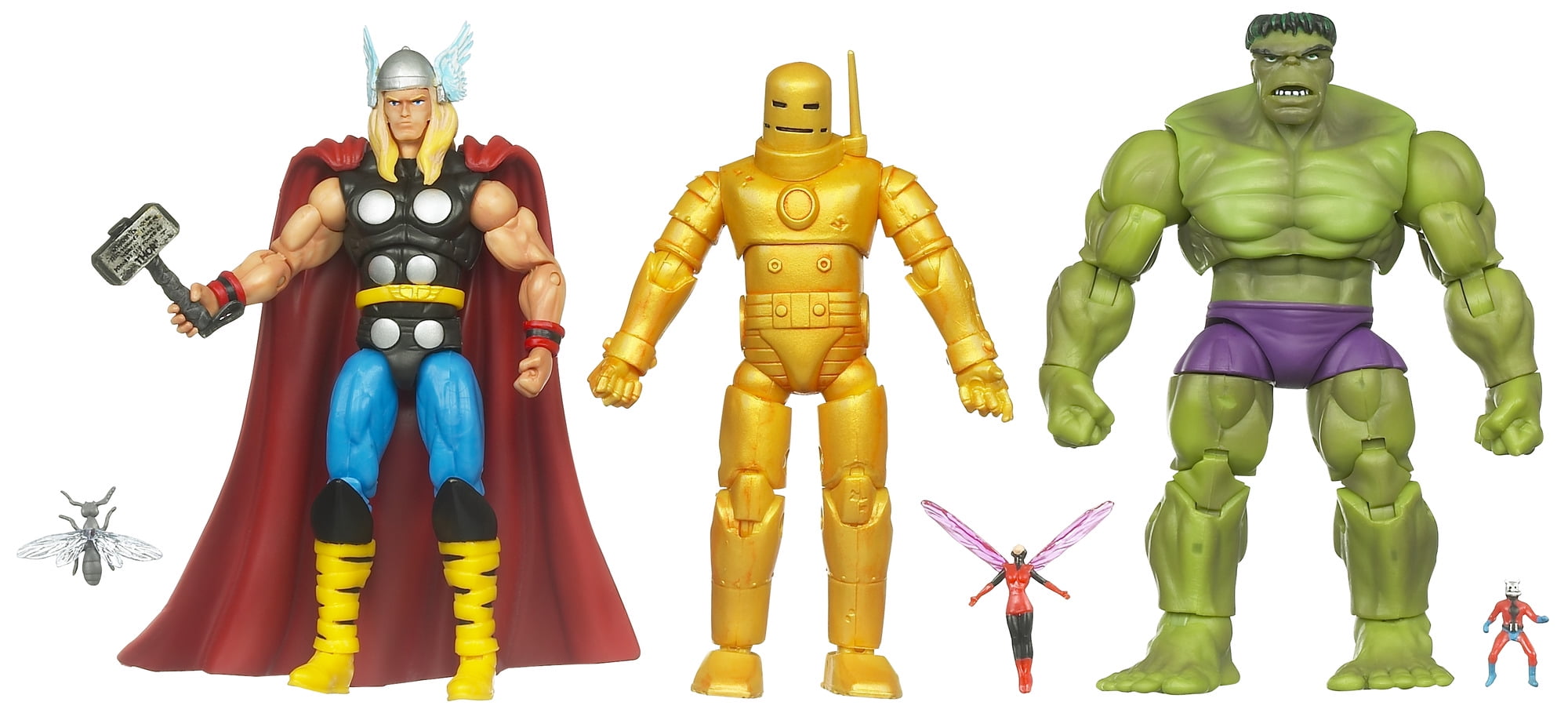 Marvel Super Hero Team Packs Classic Avengers Action Figure Set - Walmart.com