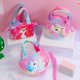 thumbnail image 1 of Cute Cartoon Plush Shoulder Bag Kawaii Unicorn Handbag Stuffed Push Toy Children Girls Crossbody Bag Gift Kids Toy BagHeart Rose RedUnited States He Qiyong unisex, 1 of 1