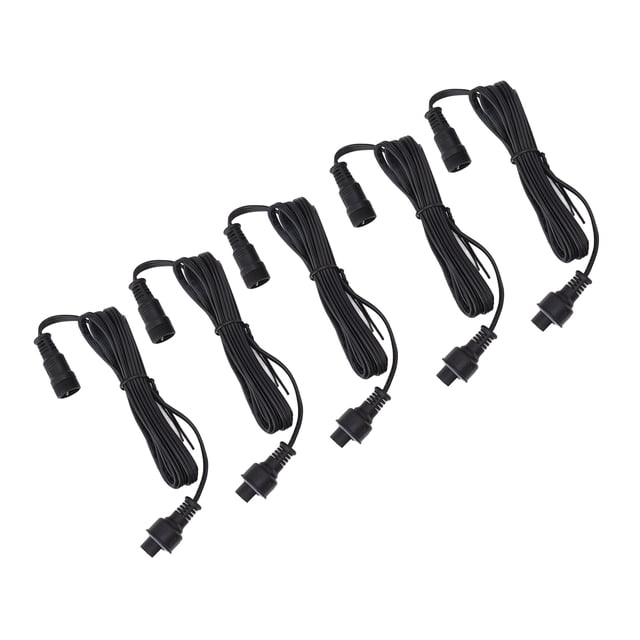 LED Deck Light Extension Cord,5pcs 4.9ft Deck Light Deck Light Extension Cord Deck Light Extension Cable High-Intensity Output