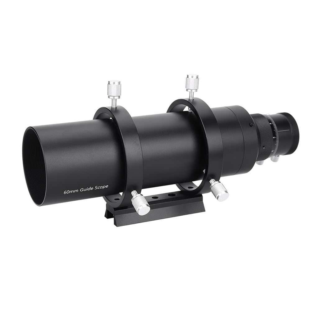 Finderscope, 60mm Double Helical Focuser Guide Scope Finderscope For