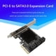 thumbnail image 4 of Tarjeta Pcie Sata Tarjeta Pcie Sata Adaptador SATA PCIe 6 puertos SATA III a PCI Express 3.0 X4 Tarjeta de expansión, 4 of 7