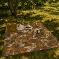 thumbnail image 7 of Realistic Woodland Deer Collage Serene Autumnal Forest Scene, Peaceful Woodland Scene, Warm Flannel Blanket for Cabin and Lodge, Wildlife Lovers Thanksgiving Gift, Rustic Home Decor, 7 of 7