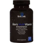 Men's Multi Vitamin - 28 Powerful Nutrients, Vitamins, and Minerals - Best Multivitamin for Men - Supports Optimum Health, Physical Energy, Immune System Function, and Maximum Vitality