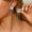 ZJ0105-1Silver, variant on Sunyuer 14K Gold Plated Chain Fringe Dangling Tassel Liner Earrings, Cubic Zirconia Love Heart Dangle Earrings for Women