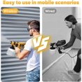 thumbnail image 3 of Paint Sprayer Tool High Power Electric Spray Paint Gun Easy to Clean for Furniture Cabinets Fence Walls Door Garden Chairs Gold (Not Include Battery), 3 of 14