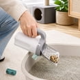 thumbnail image 4 of Cat Litter Scooper with Trash Container, Portable Litter Scoop Holder, Litter Scoop with Holder Provides, Cat Litter Scooper with Holder, Cat Litter Shovel with Waste Can, 4 of 6