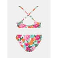 thumbnail image 5 of Cupshe Women's Two Piece Bikini Set Floral Print Knot Bunny Tie, Size XS-XL, 5 of 6