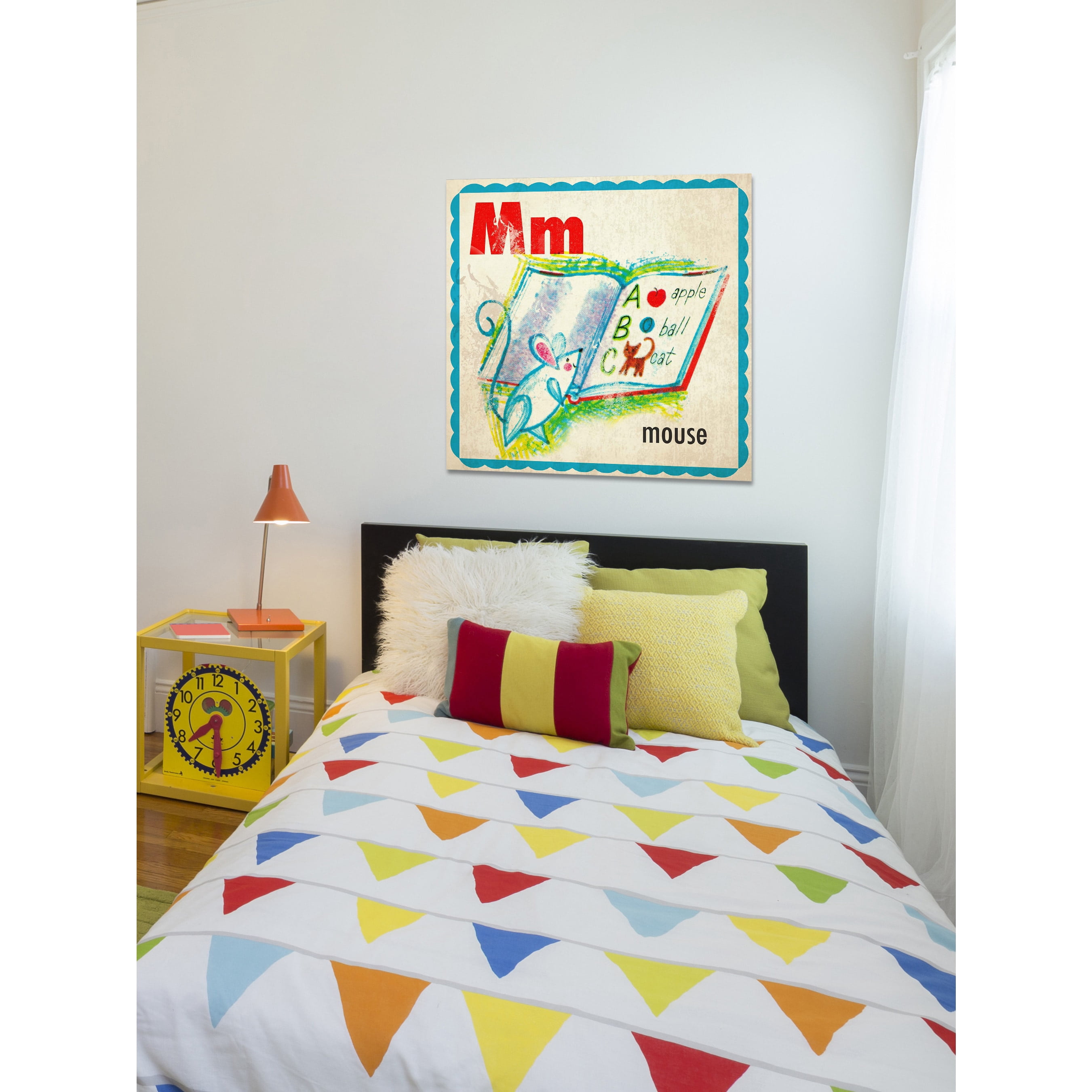 Marmont Hill "Mouse Letter" by Curtis Painting Print on Canvas