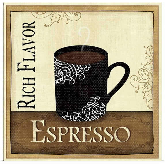 Great BIG Canvas | "Coffee and Cream III" Art Print - 20x20