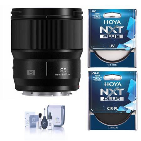 UPC: 0192223194830 | LUMIX S Series 85mm f/1.8 Lens for Leica L  Bundle with Hoya NXT Plus 67mm CPL+UV Filter Kit  Cleaning Kit