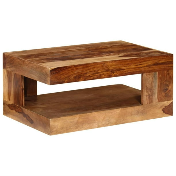 vidaXL Sheesham Solid Wood Coffee Table