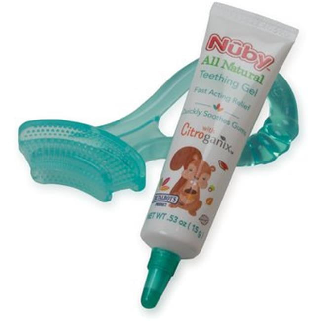 nuby all natural teething gel walmart