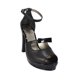 thumbnail image 1 of Sandalia de vestir Tacones Mujer Sintetico Negro Leon 8407, 1 of 4