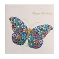 thumbnail image 2 of NIQUEA.D, Flower Butterfly Birthday Card, 2 of 4