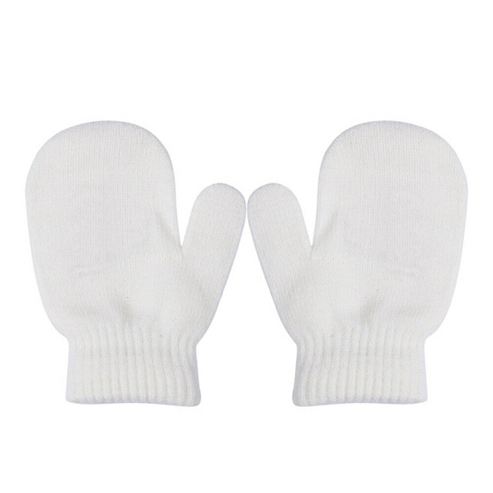 Canis Baby Toddler Mittens Gloves Boys Girls Solid Winter Kids Warm Gloves