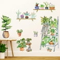 thumbnail image 5 of Green Plants Wall Decals Potted Plants Wall Stickers DIY Peel and Stick Removable Murals Stickers for Kids Bedroom Nursery Living Room Decoration, 5 of 9