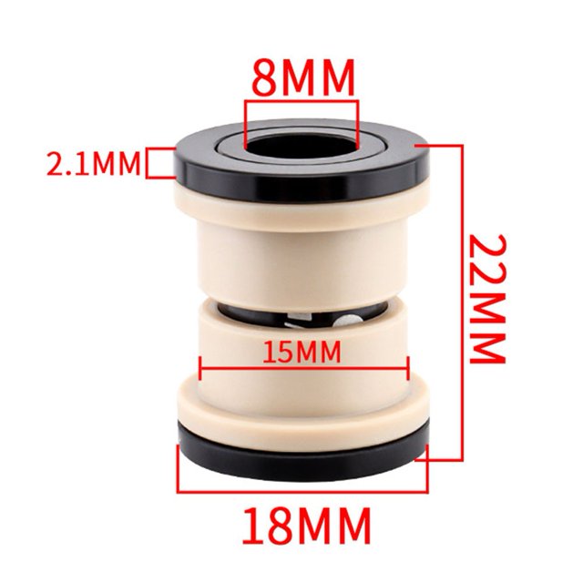 Bague Arrière Douce pour Vélo, Absorbant les Chocs, 22-68mm