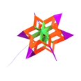 thumbnail image 4 of lacooooppia 3D Lotus Flower Kite Colorful Kite with Flying Line Beautiful Lotus Kite Three Dimensional Kite for Other Outdoor Places Boys, 4 of 8