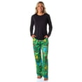 thumbnail image 2 of Sesame Street Women's Christmas Elmo Cookie Monster Sleep Pajama Pants, 2 of 6