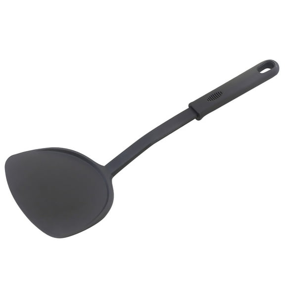 This Heat-Resistant, Non-Stick Kitchen Utensil Set Includes Three Nylon Spatulas, A Spoon, and A Strainer