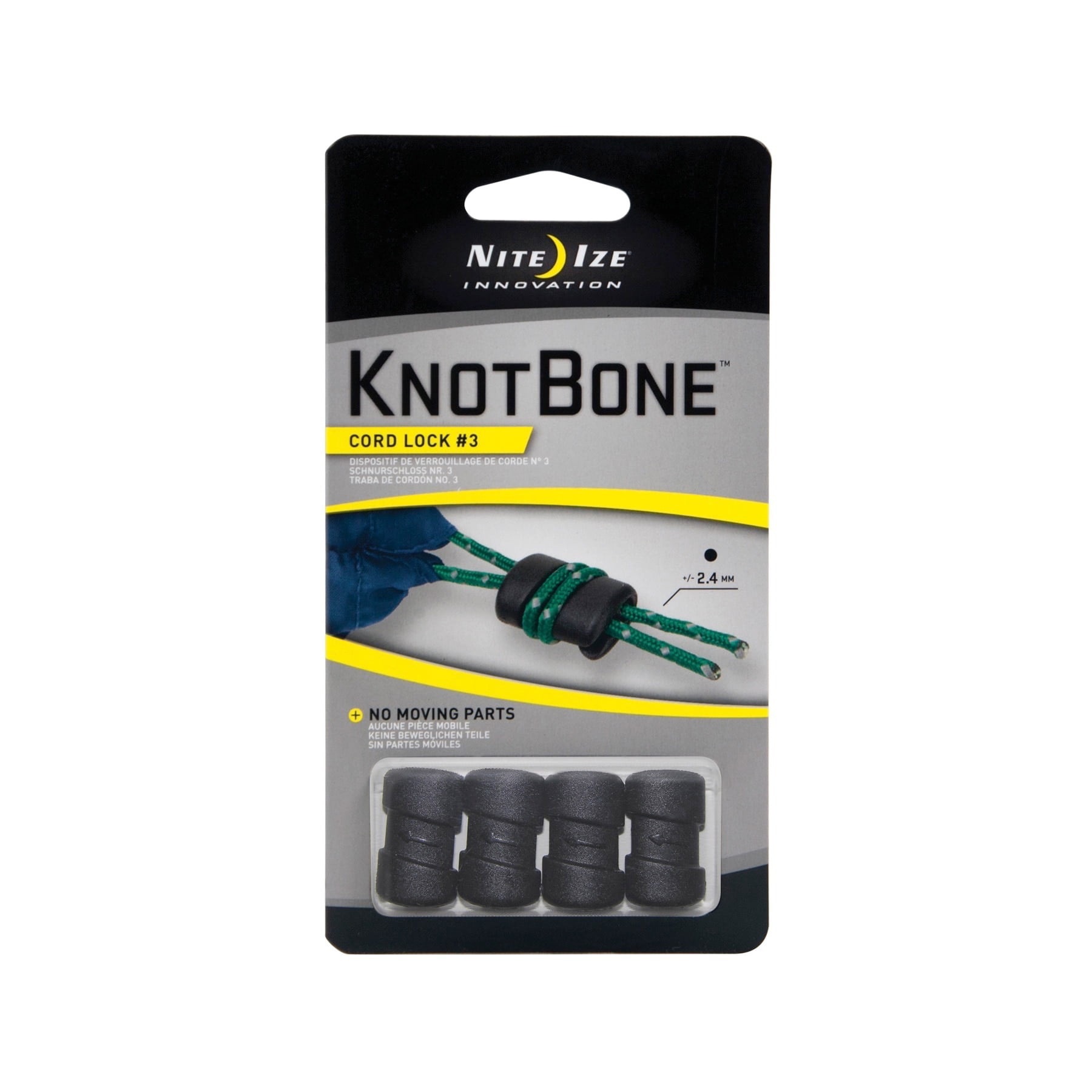 Nite Ize Gear Tie Cordable – Fascette Fermacavi Riutilizzabili Con Anello Elastico – Confezione Assortita Da 6 Pollici