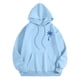 thumbnail image 4 of WILLBEST Sudaderas para Mujer, Estilo Casual, con Estampado de Letras Sudadera con Capucha Holgada 1555 XX-Grande, 4 of 7