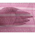 thumbnail image 4 of oneOone Viscose Chiffon Fabric Leaves & Chevron Block Print Fabric BTY 42 Inch Wide, 4 of 4