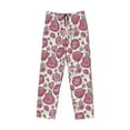thumbnail image 4 of Xecao Rose Flowers Men's Straight Lounge Pajama Pants: The Ultimate in Comfortable Sleepwear, 4 of 9