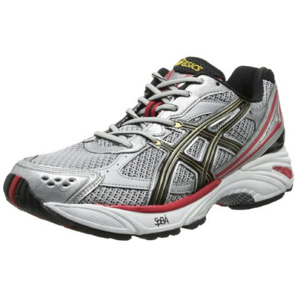 ASICS Men's Gel Foundation 8-2E Running Shoe,Lightning/Black/True Red,7 2E US Walmart.com