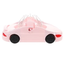LOLIPPYY Pink Hamster Wheel Car with Breathable Design Silent Exercise Wheel for Small Pets