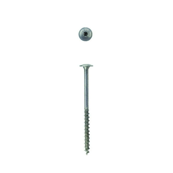 SPAX #10 x 3" Exterior Wafer Head Wood Screws Construction Torx T-Star Plus Pack of 5/325 Total /65 EA Pack Bit Included Rust Resistant