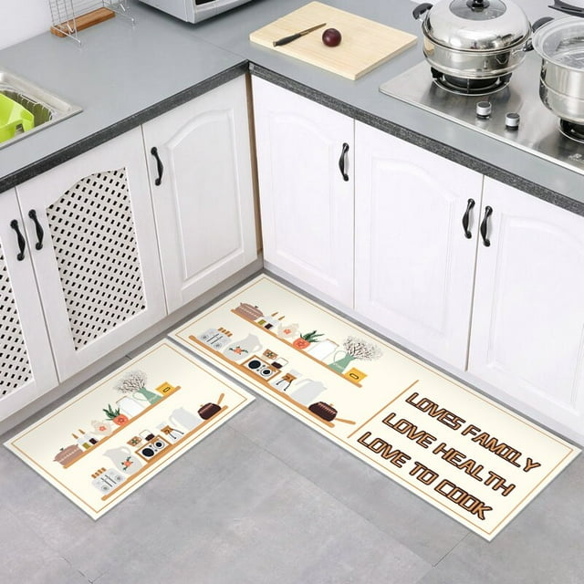 Tapis de Sol Antidérapant pour Chambre à Coucher, Tapis de Bain, Tapis de Séjour