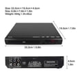 thumbnail image 2 of Dvd Player For Tv, All Region Free Dvd Cd Discs Player Av Output Built-in / Ntsc, Usb Input, Remote, 2 of 4