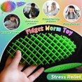 thumbnail image 3 of Juguete Fidget Worm KEJIH para aliviar el estrés para niños y adultos, 8 unidades, 3 of 6